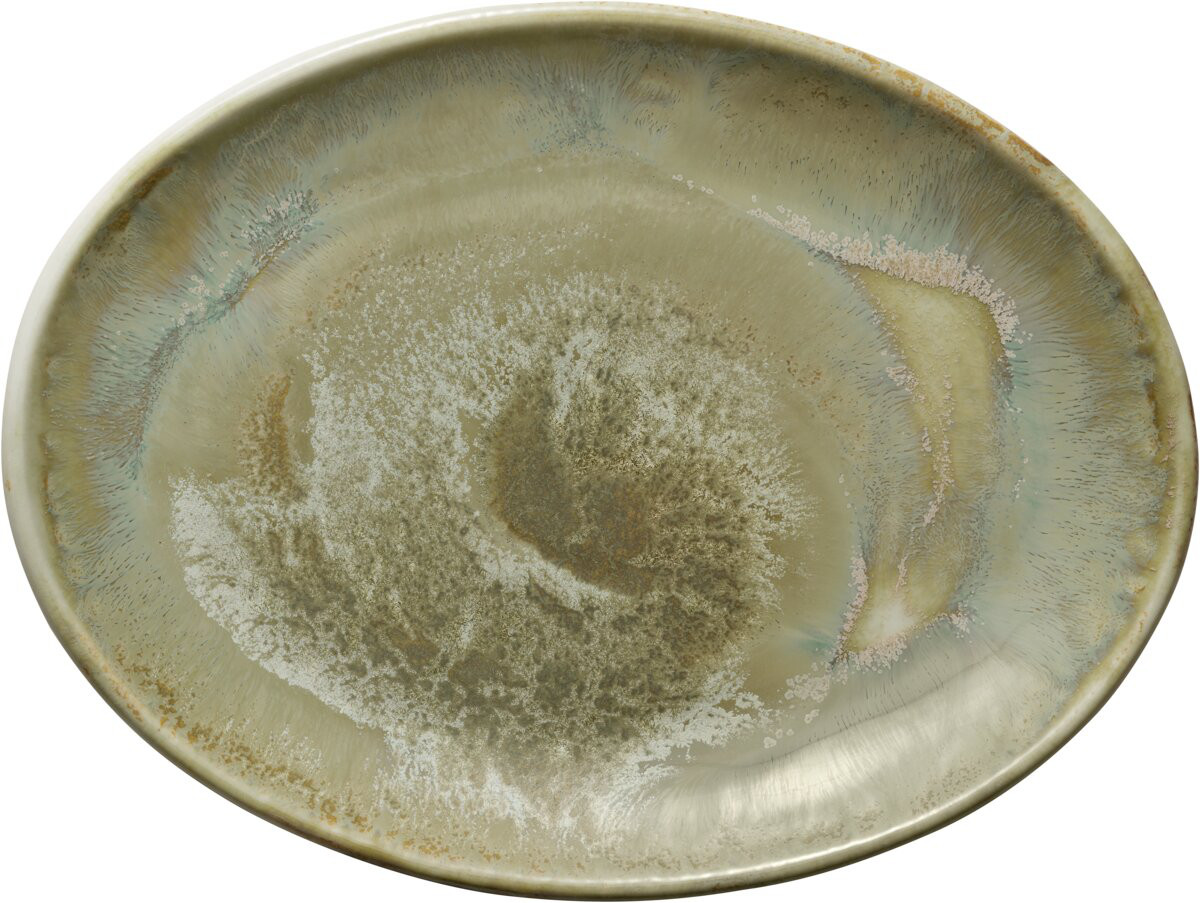 Perfect Match Thyme - Platte oval coup, 25 x 19 cm