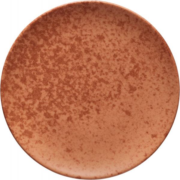 Bauscher, Sandstone Orange - Teller flach rund coup, 17 cm