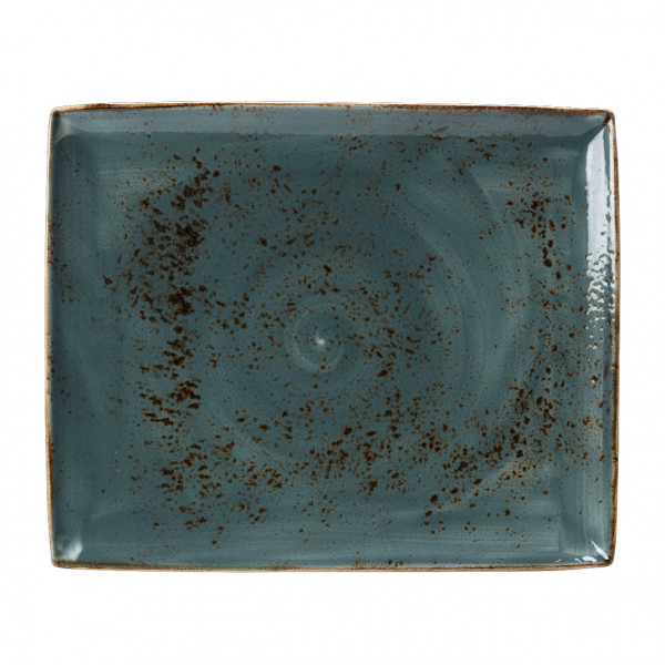 Steelite Platte Rechteckig 33 x 27 cm Craft Blue 