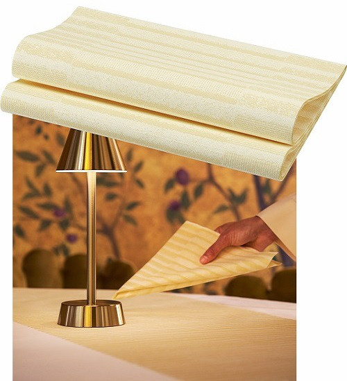 Duni, BIO Dunisoftservietten - Tessuto Cream, 40 x 40 cm