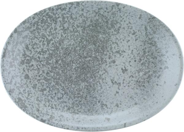 Bauscher, Sandstone Gray - Platte oval, 32 x 23 cm