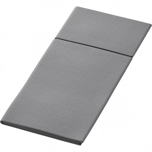 Duni, Bio Duniletto Slim, 40 x 33 cm, granite grey