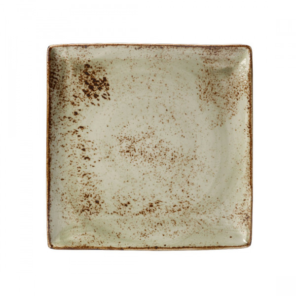 Steelite, Craft Green - Platte quadratisch, 27 x 27 cm
