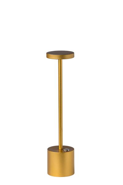 Stylepoint, Delft - LED Leuchte dimmbar, gold, 8 x 35 cm