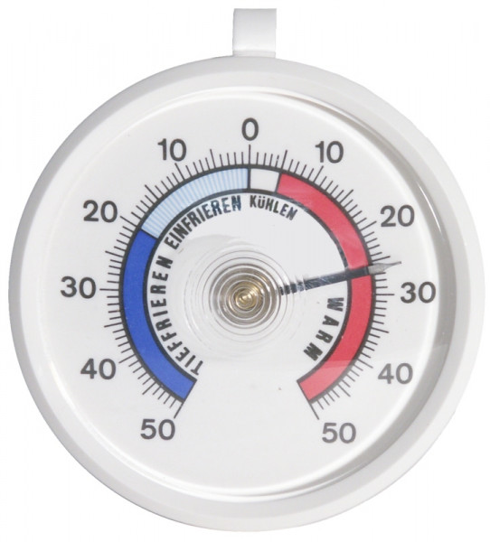 Contacto, Kühlraumthermometer, -50C bis +50°C, Ø 7 cm