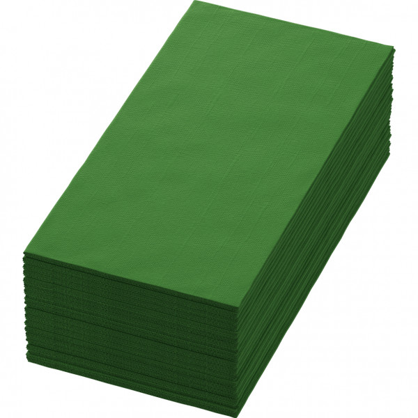 Duni, Bio-Dunisoft-Servietten, 40 x 40 cm, 1/8 Buchfalz, leaf green