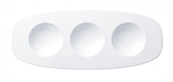 Villeroy & Boch, Affinity - Kompartimententeller oval, 30 cm