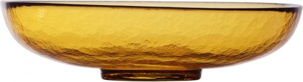 Fortessa, Nivo Glass - Teller tief coupe 22 cm Bernstein, 1.15 ltr.
