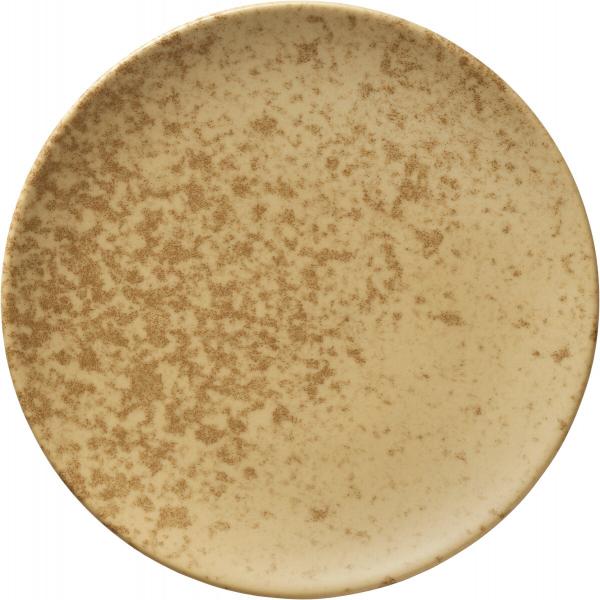 Bauscher, Sandstone Dark Yellow - Teller flach rund coup, 15 cm